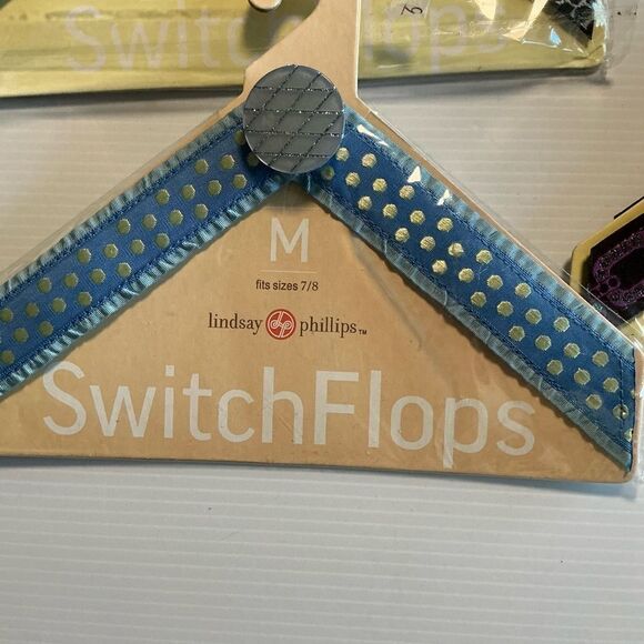 Lindsay Phillips Switchflops lot of 5 NWT size M - Picture 2 of 7